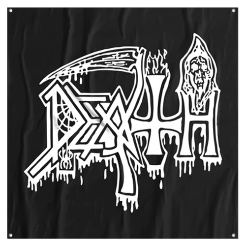 Death Classic Logo Poster Flag