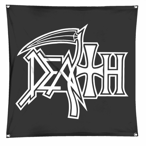 Death New Logo Poster Flag