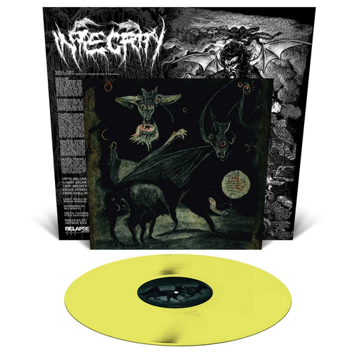 Integrity Humanity Is The Devil Canary Yellow LP Vinyl Record