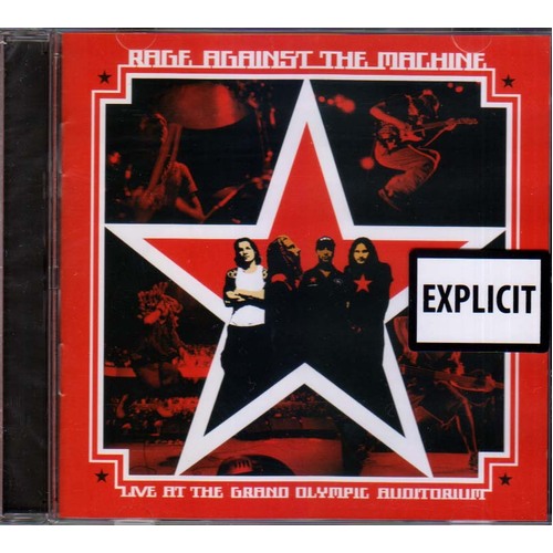 Rage Against The Machine Live At The Grand Olympic Auditorium CD