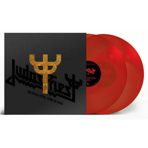 Judas Priest Reflections 50 Heavy Metal Years Of Music Red Vinyl 2 LP Record