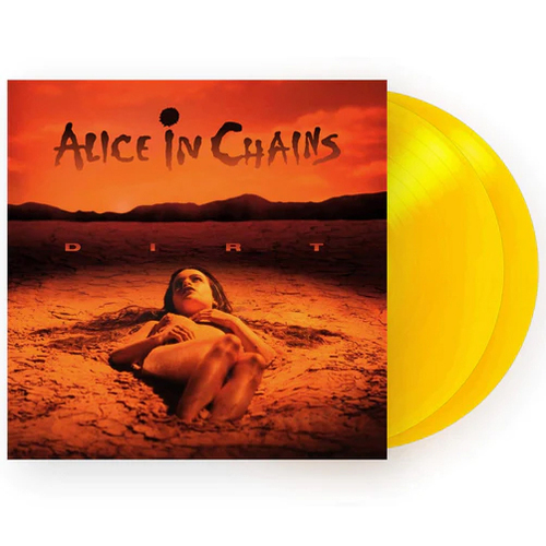 Alice in Chains Dirt 30th Anniversary Opaque Yellow 2 Vinyl LP Record Ltd Edition