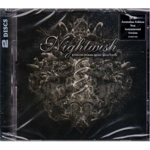 Nightwish Endless Forms Most Beautiful 2 CD Australian Edition