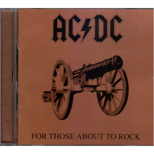 AC/DC For Those About To Rock CD Remastered