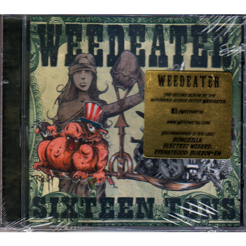 Weedeater Sixteen Tons CD
