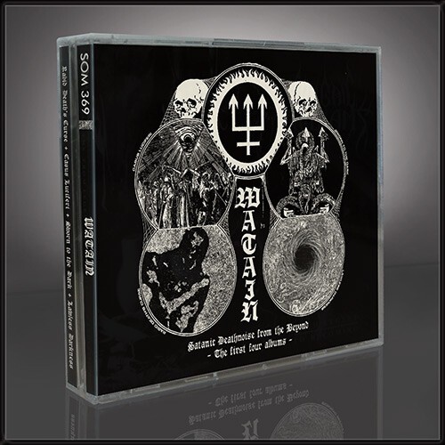Watain Satanic Deathnoise From The Beyond The First Four Albums 4 CD Set