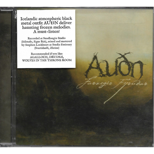 Audn Farvegir Fyrndar CD