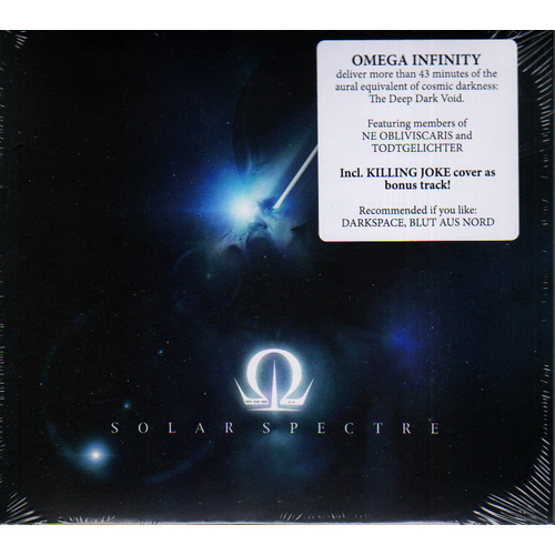 Omega Infinity Solar Spectre CD Digipak