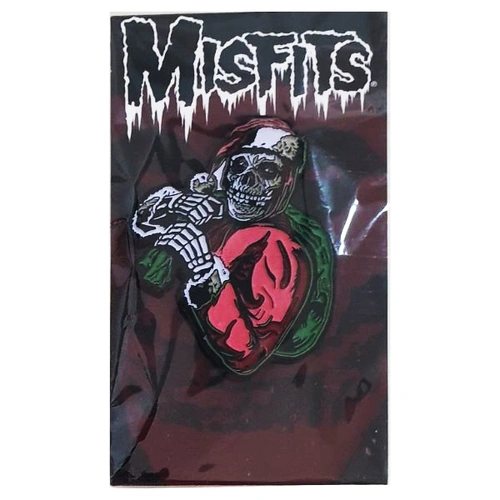Misfits Holiday Fiend Enamel Metal Pin Badge