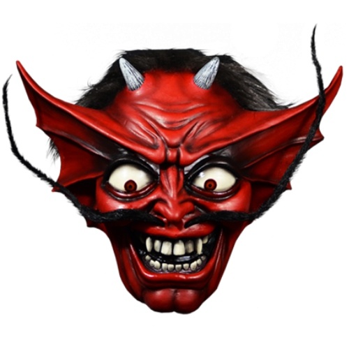 Iron Maiden Number Of The Beast Devil Eddie Latex Mask