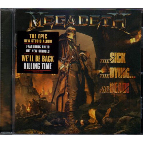 Megadeth The Sick The Dying And The Dead CD