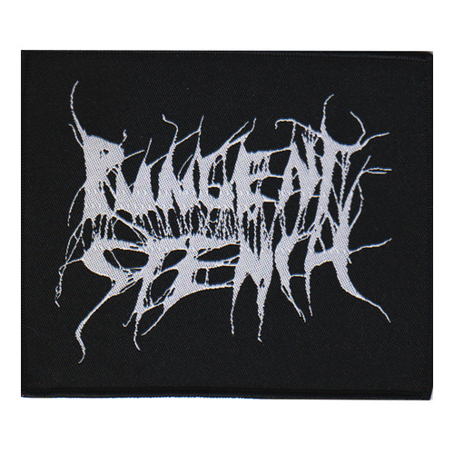 Pungent Stench White Logo Patch