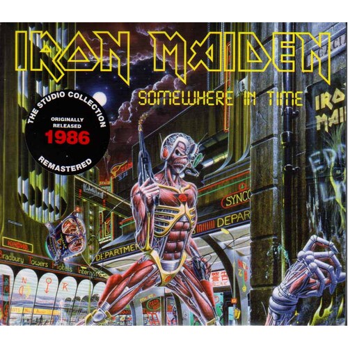 Iron Maiden Somewhere In Time CD Digipak Remastered