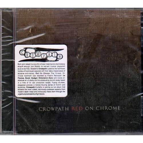 Crowpath Red On Chrome CD